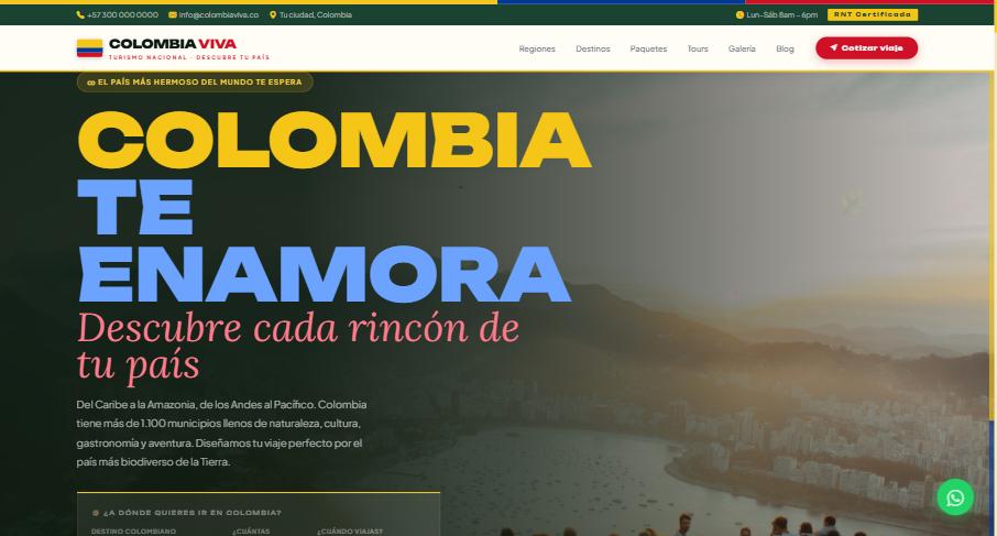 Colombia Viva — Turismo Nacional