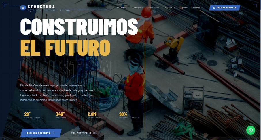 Structura — Construcción Comercial & Industrial