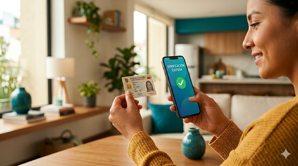 Asociado de Aurora Financiera realizando un pago digital desde su celular